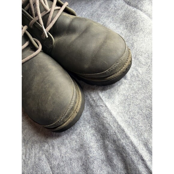 UGG Neumel Waterproof Grey Gray Leather Chukka Boots Men\'s 12